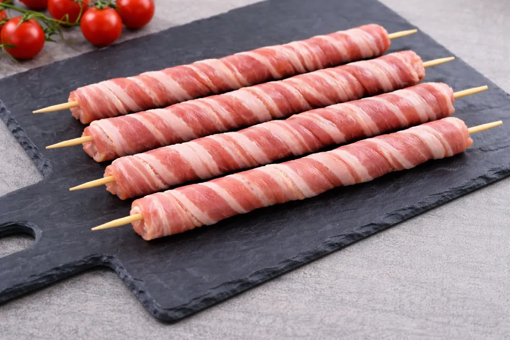 Spiedini di pancetta